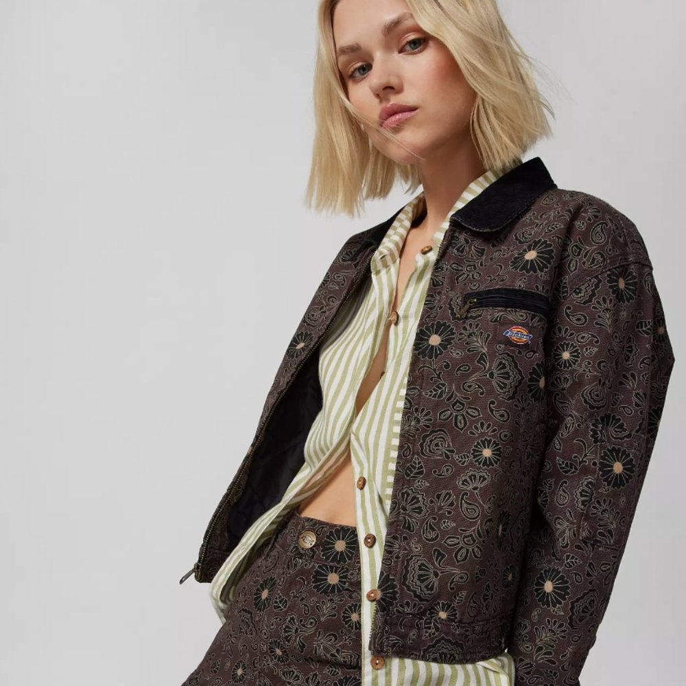 Dickies Ellis Printed Zip-Up Jacket